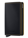 Secrid Slimwallet Matte black ochre