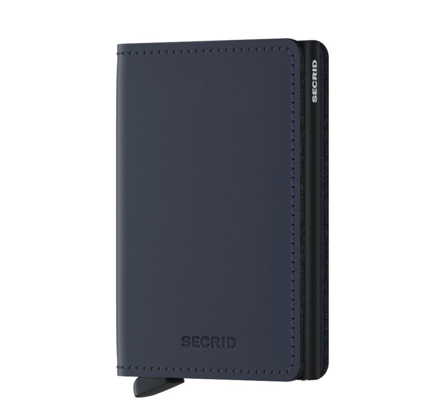 Secrid Slim Wallet portemonnee blauw