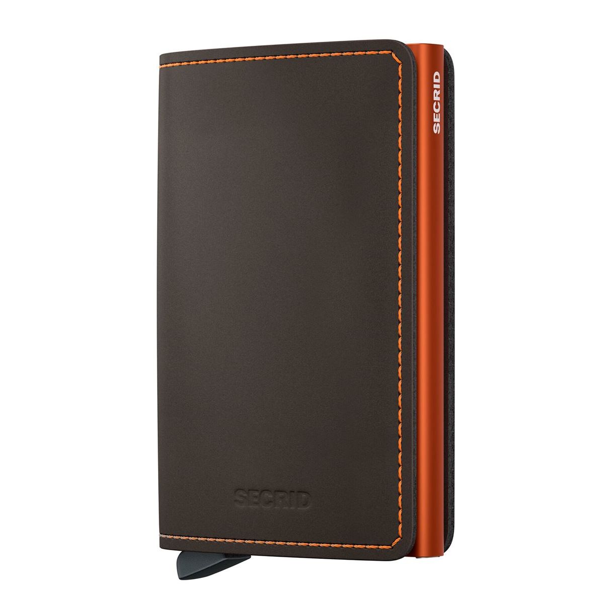 Secrid Slim Wallet portemonnee oranje en multicolor