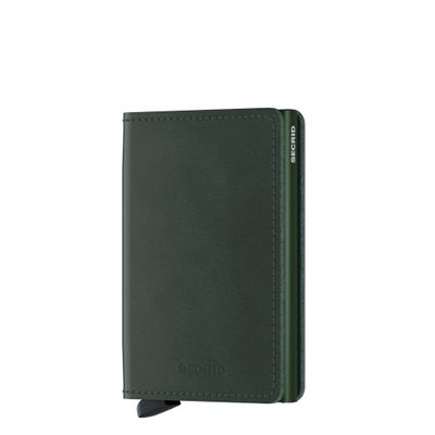Secrid Slimwallet Portemonnee Original green