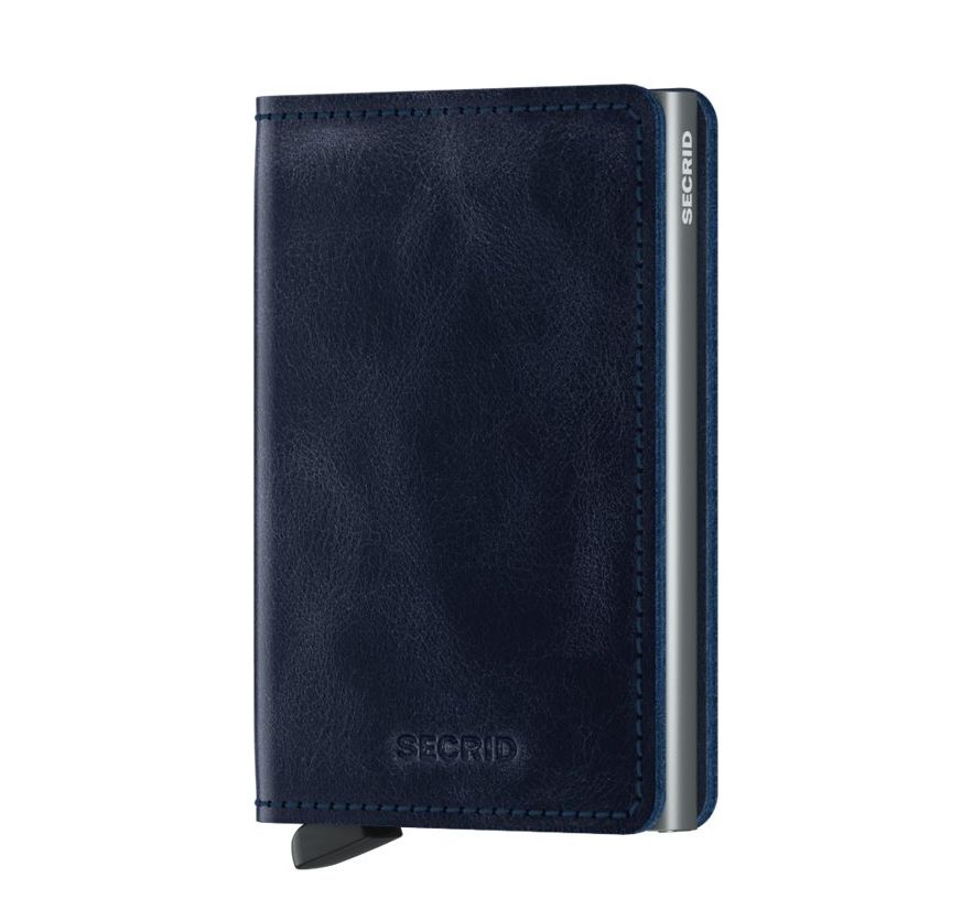 Secrid Slim Wallet portemonnee blauw
