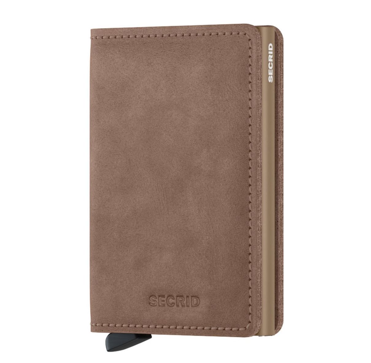 Secrid Slim Wallet portemonnee grijs en taupe