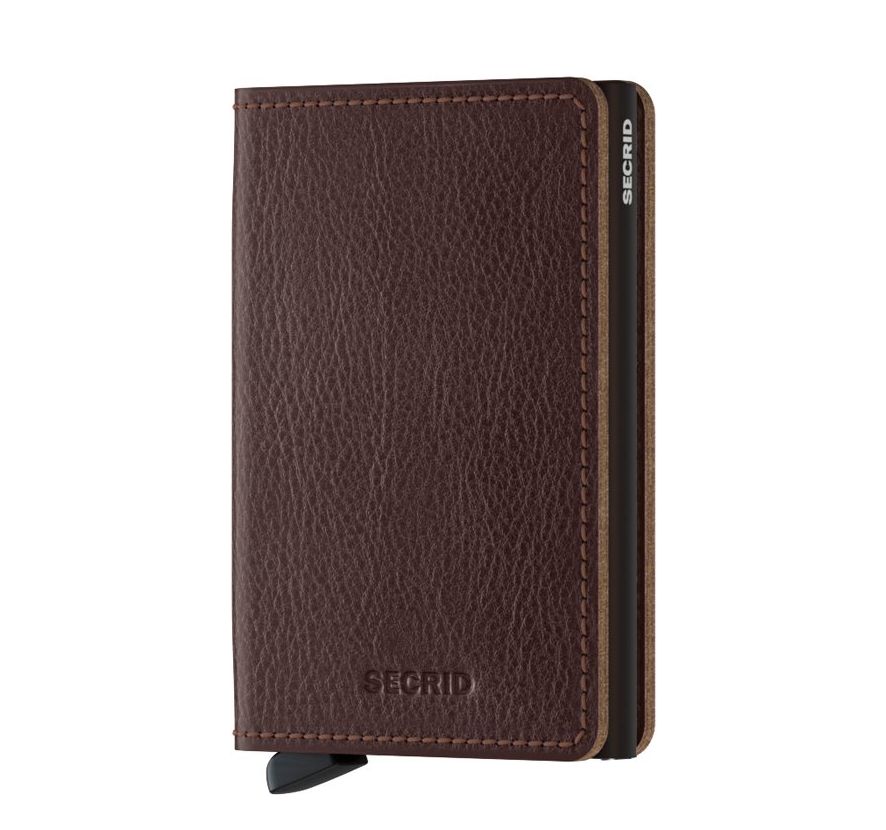 Secrid Slim Wallet portemonnee bruin