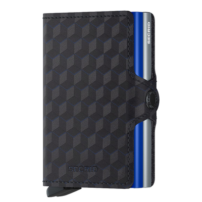 Secrid Twinwallet Portemonnee Optical black & titanium