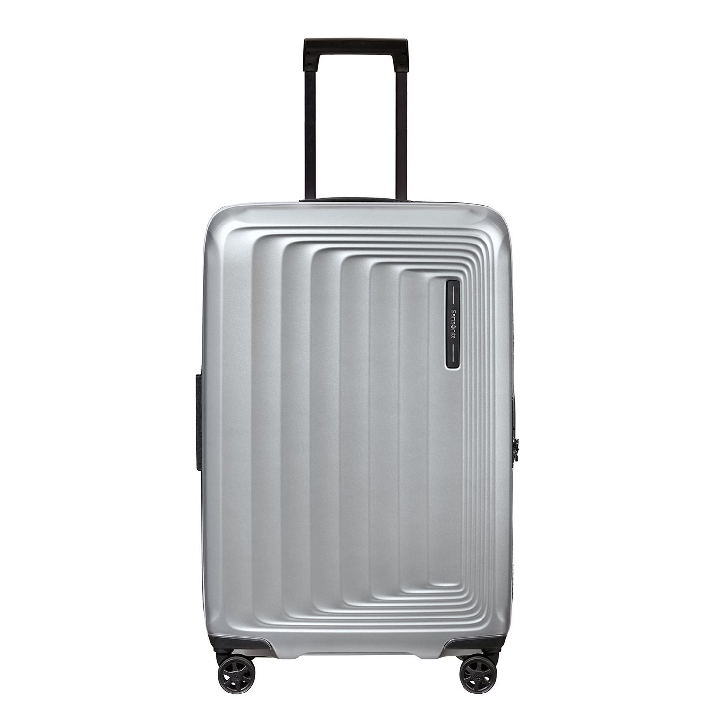 Samsonite trolley Nuon 69 cm. Expandable zilverkleurig