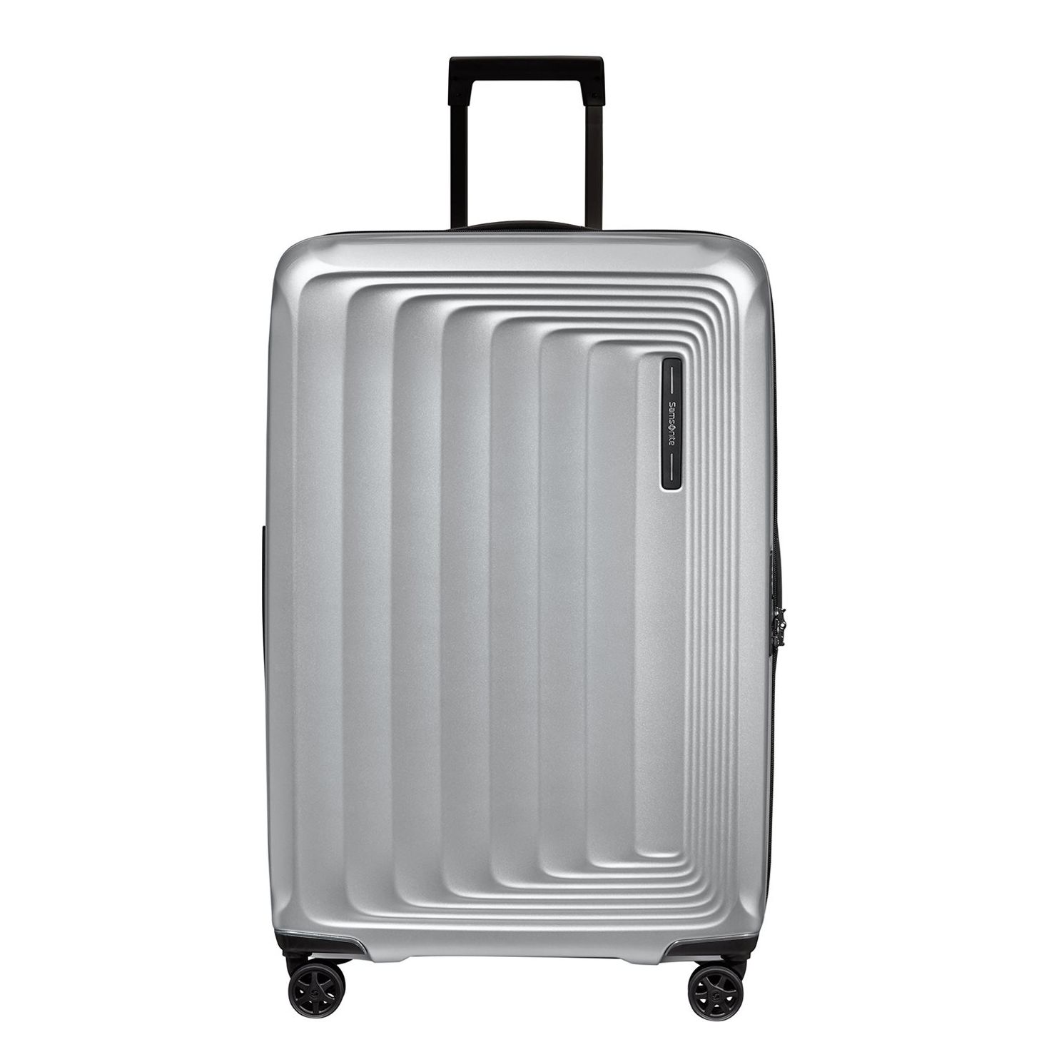 Samsonite trolley Nuon 75 cm. Expandable zilverkleurig