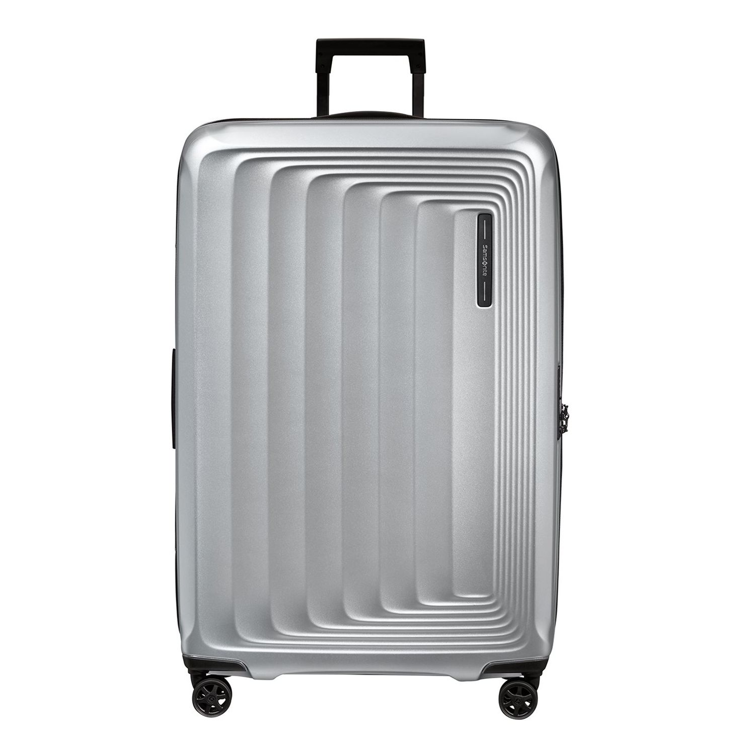 Samsonite Nuon Spinner 81 Exp matt silver Harde Koffer