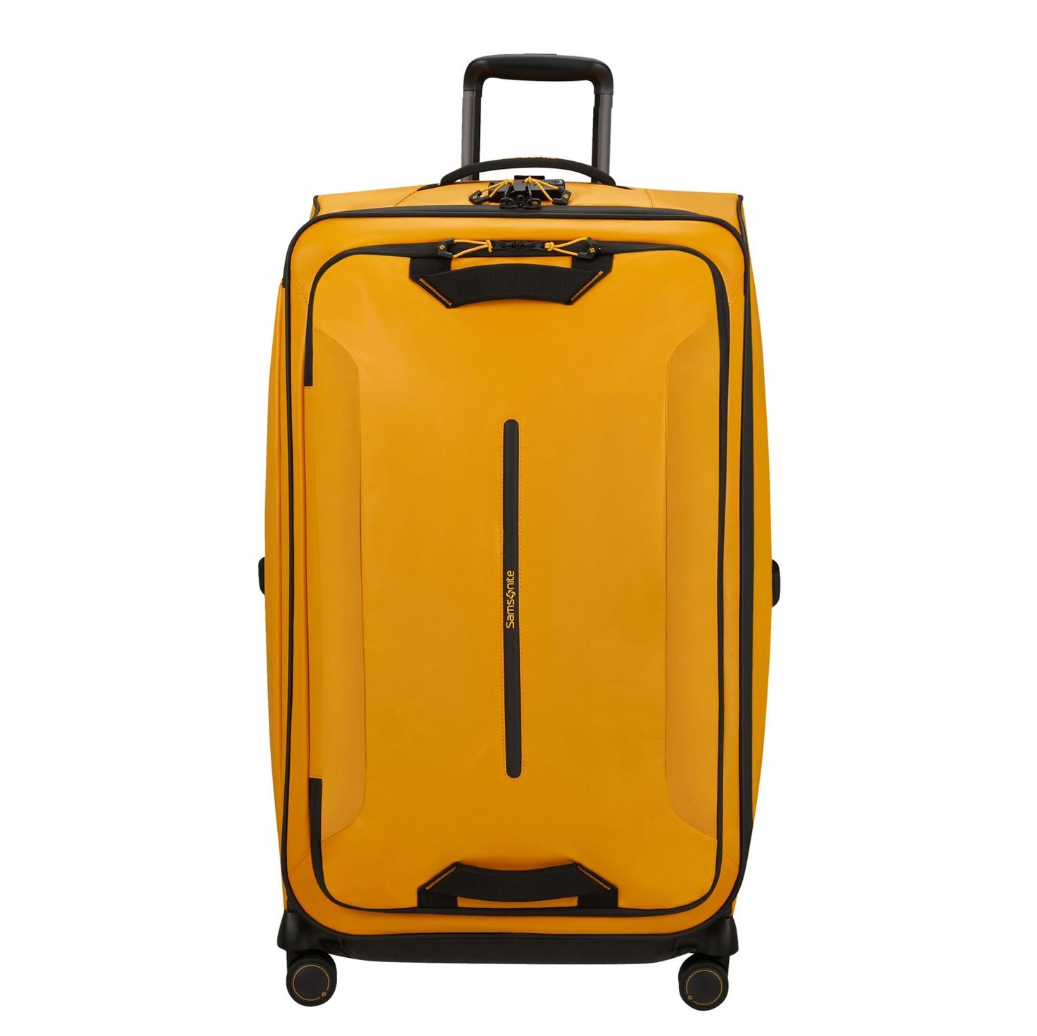 Samsonite Ecodiver Spinner Duffle 79 yellow Zachte koffer