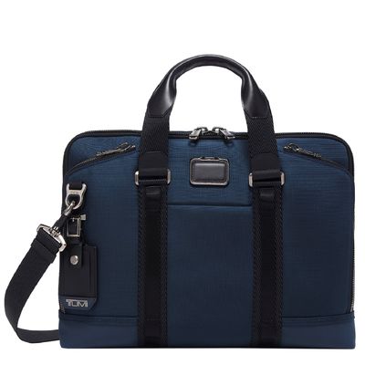 TUMI Alpha Bravo Aviano Academy Brief navy