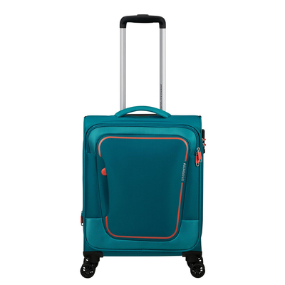 American Tourister Pulsonic Spinner 55 EXP stone teal