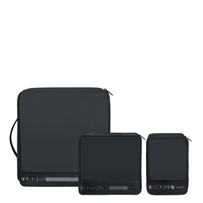 Samsonite Pack-Sized Set Of 3 Packing Cubes black