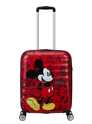 American Tourister Wavebreaker Disney Spinner 55/20 TSA mickey comics red