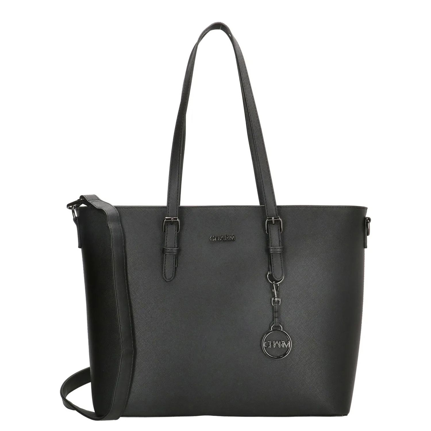 Charm London Birmingham shopper zwart