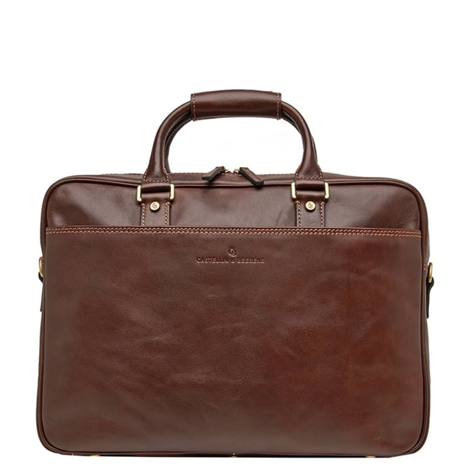 Castelijn & Beerens Verona laptoptas bruin