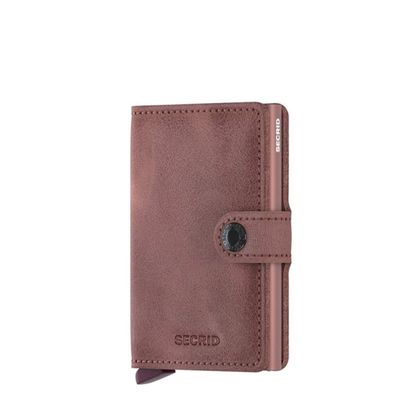 Secrid Miniwallet Portemonnee Vintage mauve