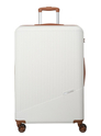 Travelite Bali 4 Wiel Trolley L white/cognac