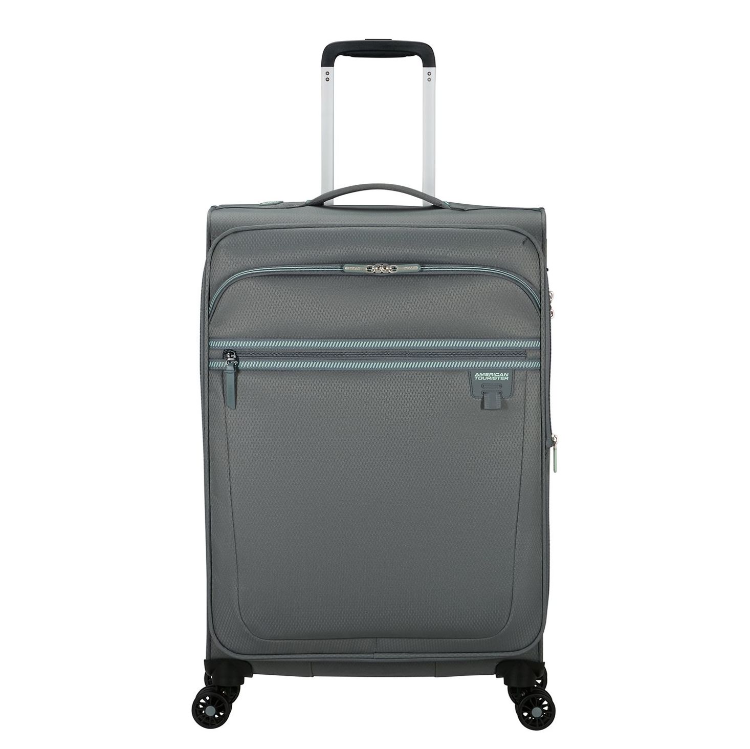 American Tourister Aerospin Spinner M Exp stone basalt