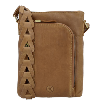 Hide & Stitches Daydreamer Shoulderbag 22699 cognac