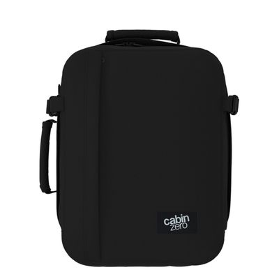 CabinZero Classic 28L Ultra Light Cabin Bag Tech absolute black