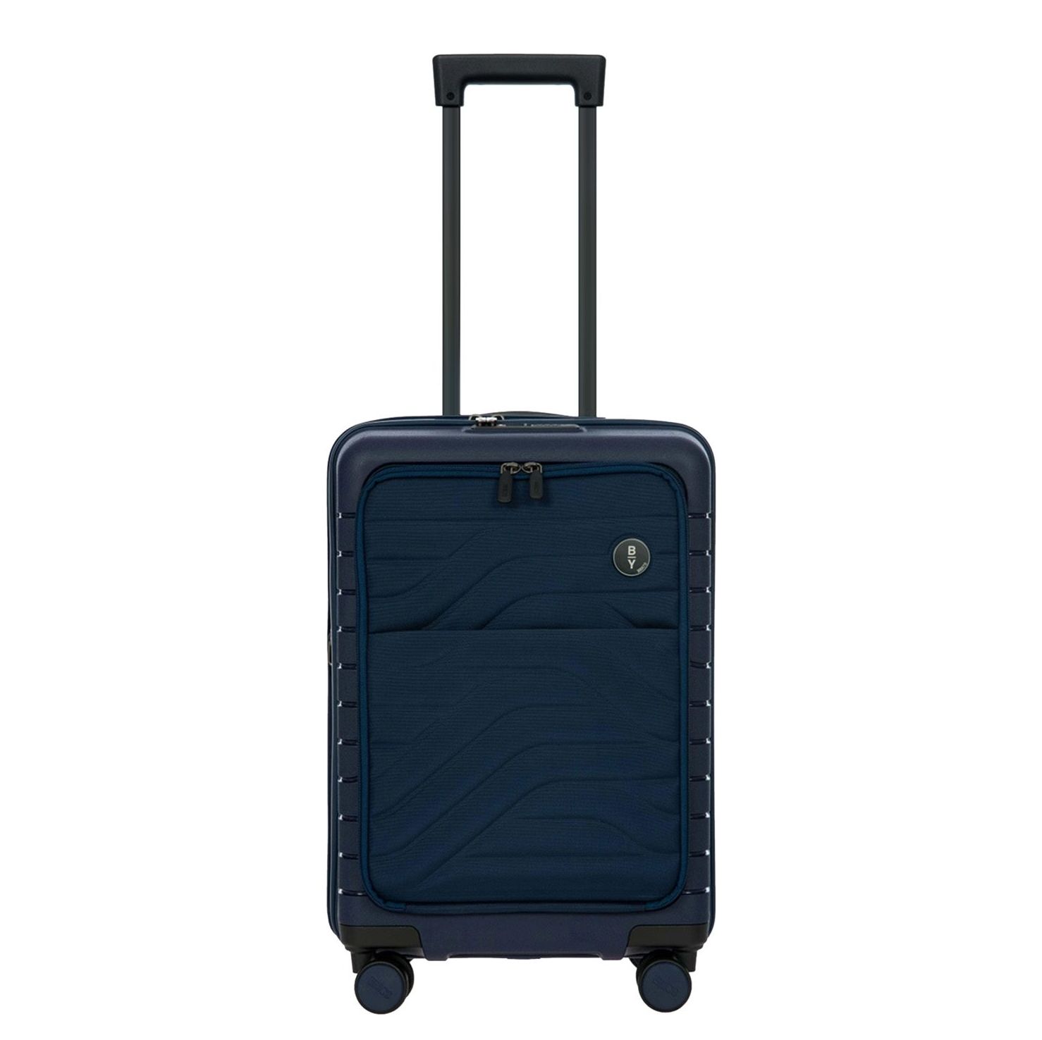 Bric's Ulisse Cabin Trolley 55 Expandable Pocket ocean blue