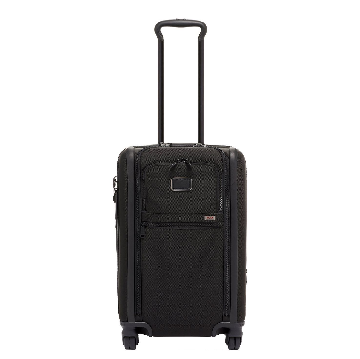 Tumi Alpha International Expandable 4 Wheel Carry-On black Zachte koffer