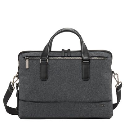 TUMI Harrison Sycamore Slim Brief dark charcoal