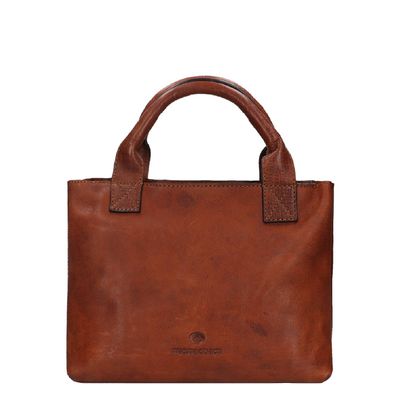 Hide & Stitches Discover Handtas bruin