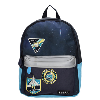 Zebra Trends Kids Backpack blue