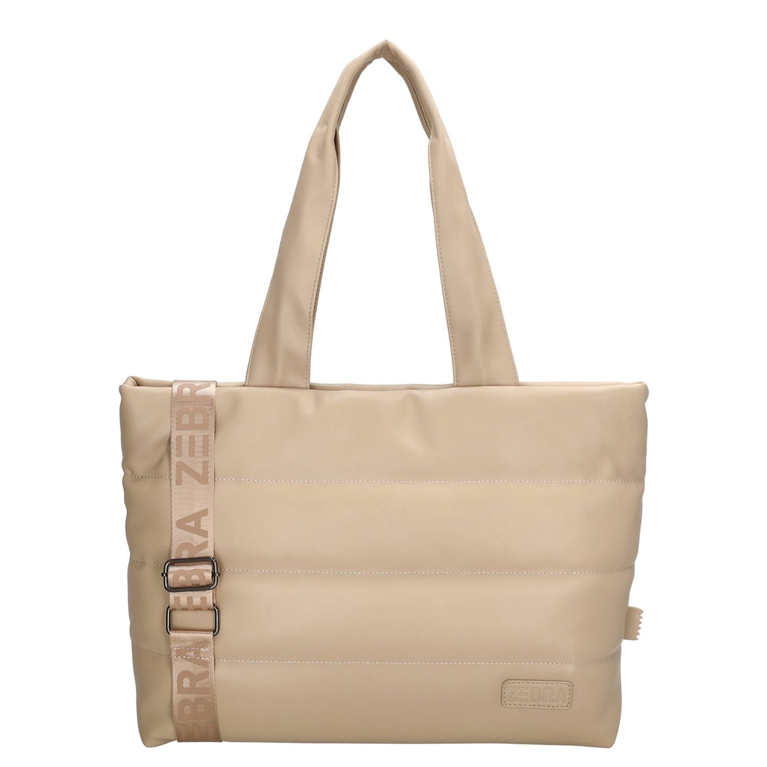 Zebra Trends shopper grijs en taupe