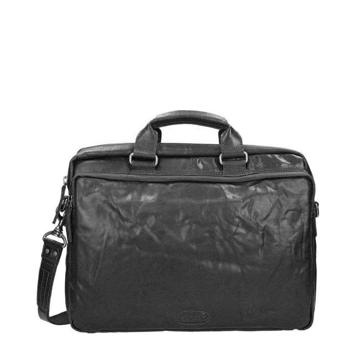 Spikes & Sparrow businesstas zwart