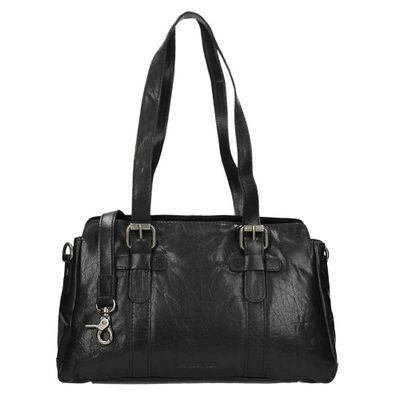 Spikes & Sparrow Bronco Dames Schoudertas black