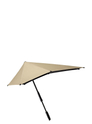 Senz Large Stick Storm Umbrella champagne brown