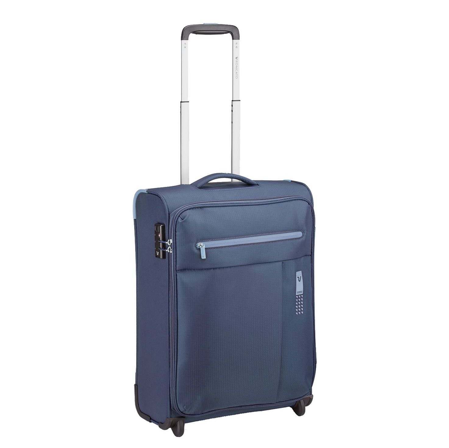 Roncato Lite Soft 2 Wheel Cabin Trolley blu navy