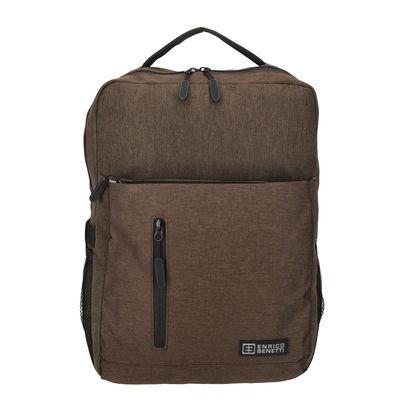 Enrico Benetti Newcastle 22L Laptop Backpack 15" mocha