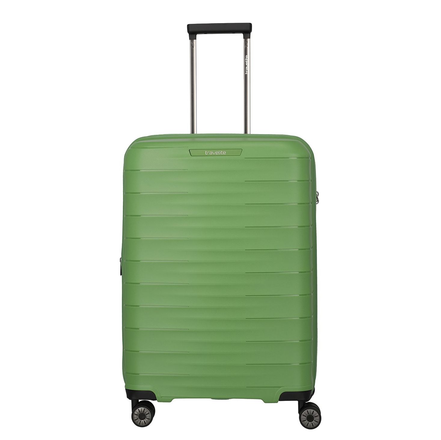 Travelite Mooby 4 Wiel Trolley M Expandable Green