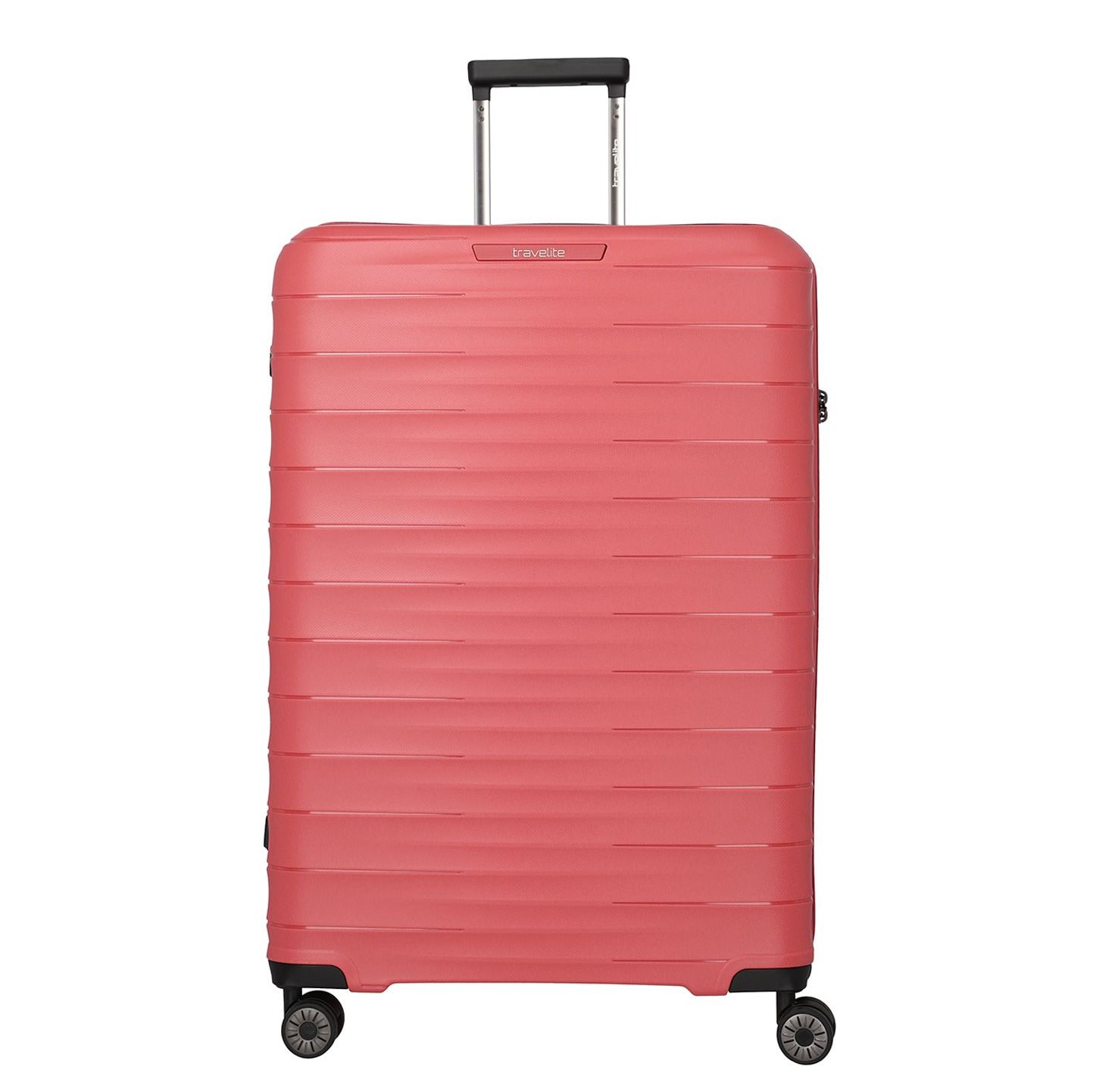 Travelite Mooby 4w Trolley L red Harde Koffer