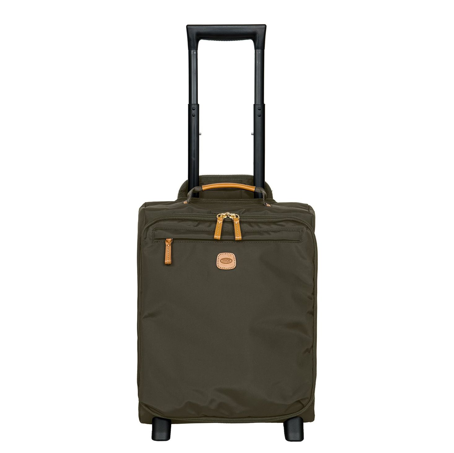 Bric&apos;s X-Travel Underseater Cabin Trolley 45 olive zachte koffer lichtgewicht koffer