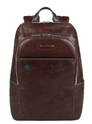 Piquadro Blue Square Backpack mahogany