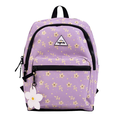 Little Legends Backpack L lila flower