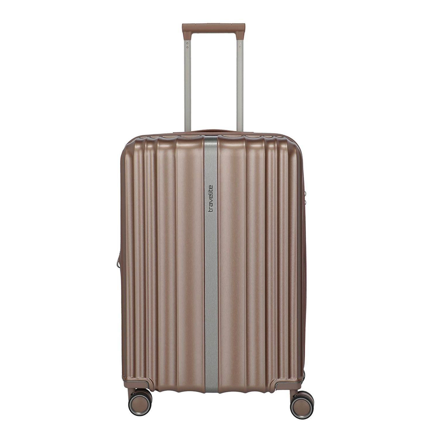 Travelite Paros 4 Wiel Trolley M Cappuccino