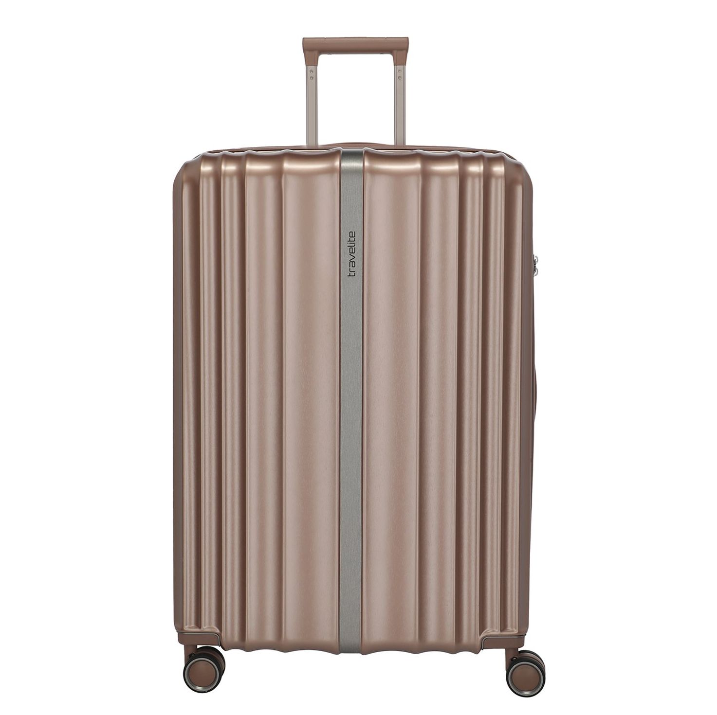 Travelite Paros 4 Wiel Trolley L Cappuccino
