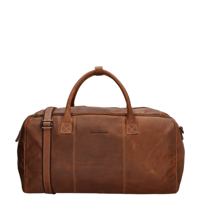 Hide & Stitches Japura Travelbag cognac