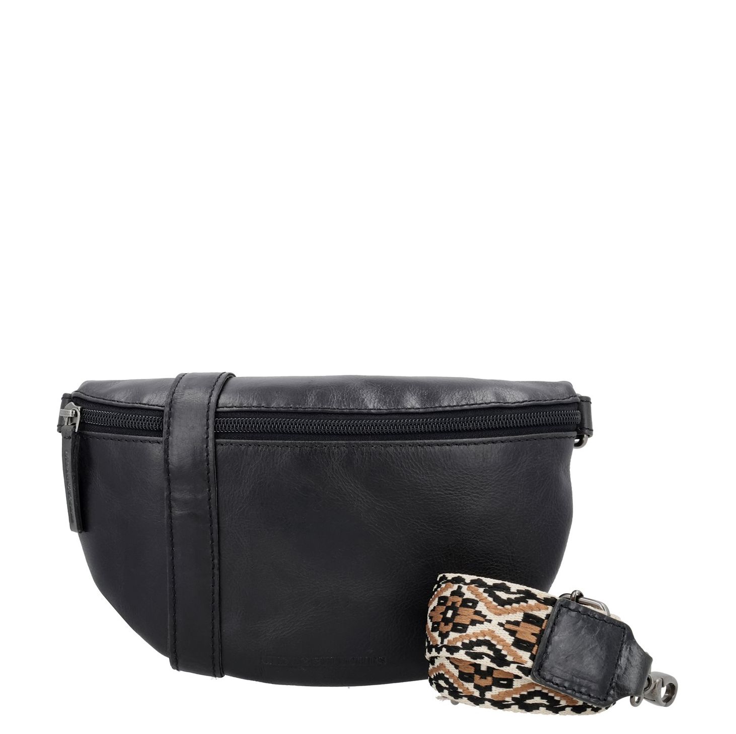 Hide Stitches crossbodytas zwart