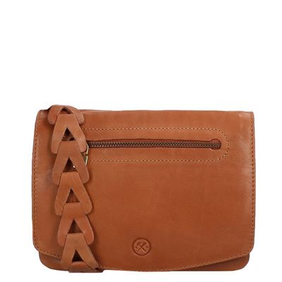 Hide & Stitches Daydreamer Shoulderbag 22999 cognac