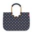 Reisenthel Loopshopper L frame metallic dots blue
