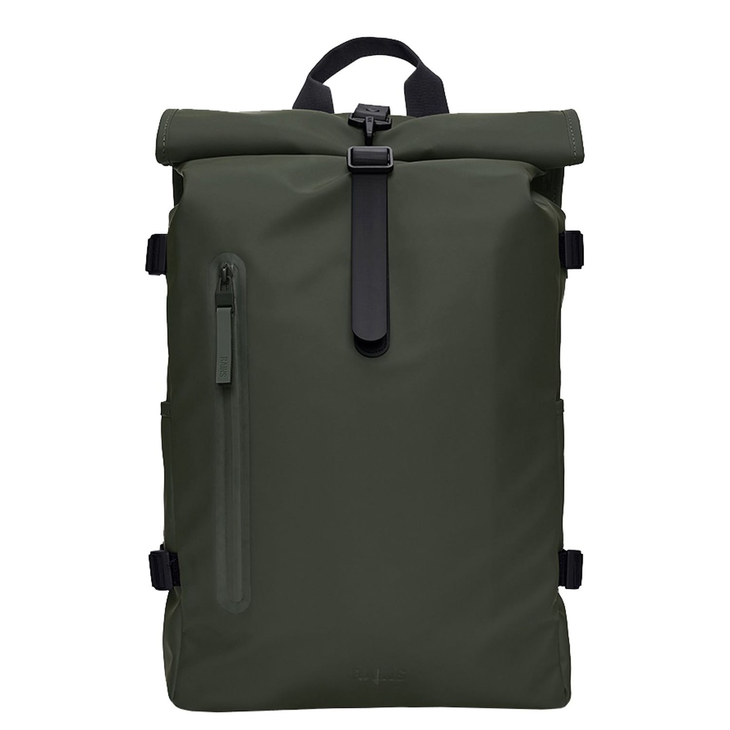 Rains Rolltop Rucksack rugzak groen