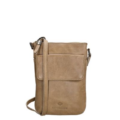 Hide & Stitches Porto Schoudertas IIII taupe
