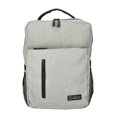 Enrico Benetti Newcastle 22L Laptop Backpack 15" light grey