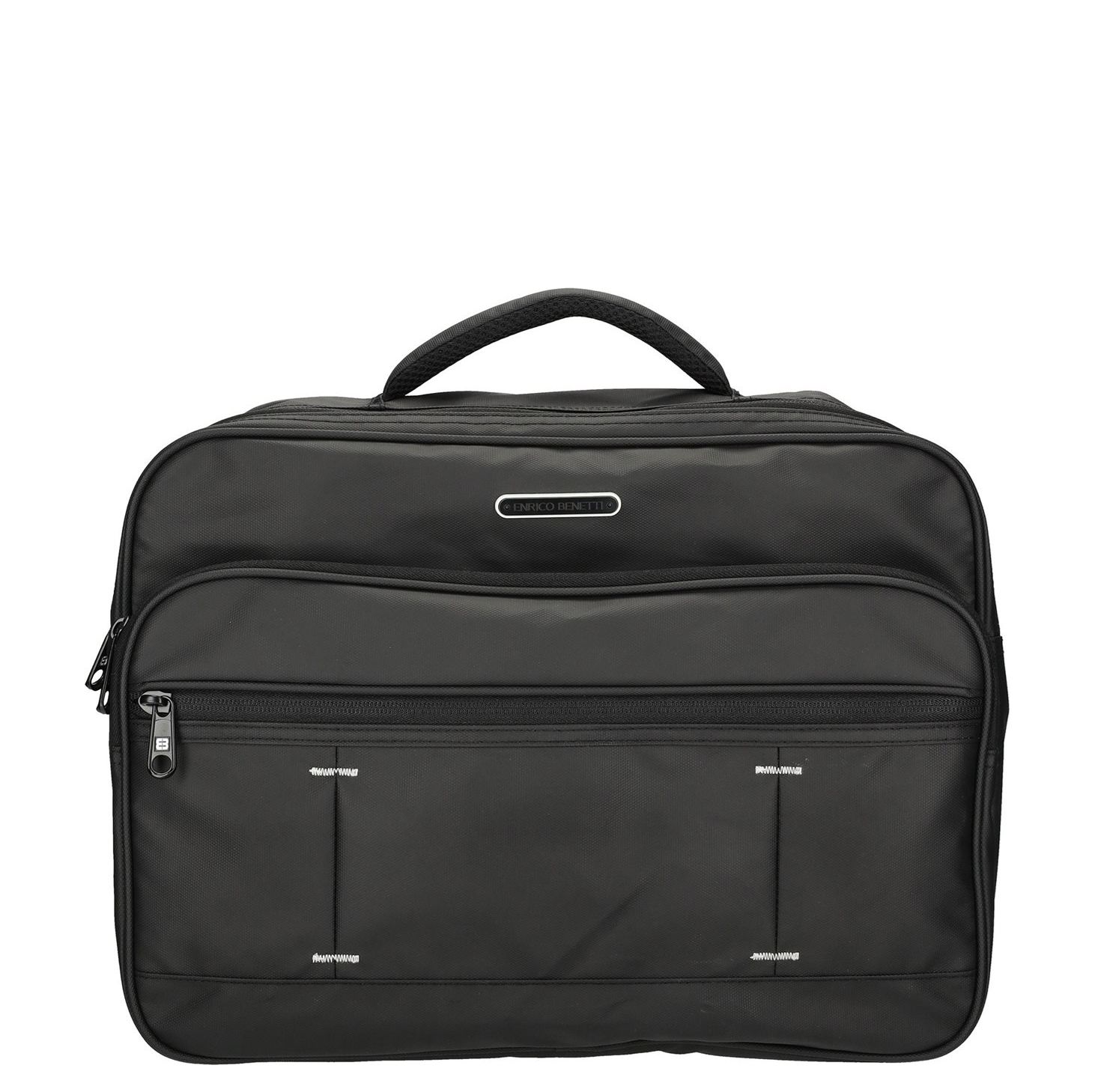 Enrico Benetti Northern Flightbag Laptoptas 15" Black