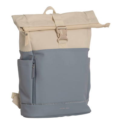Daniel Ray Pittsburgh Water-Repellent Backpack soft blue/beige